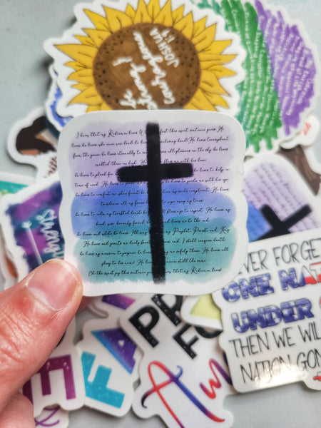 Large Christian Stickers