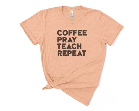 Coffee Teacher Shirt