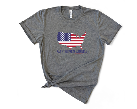 Farming Feeds America Tee--Youth and Adult Available