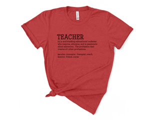 Teacher Definition Tee
