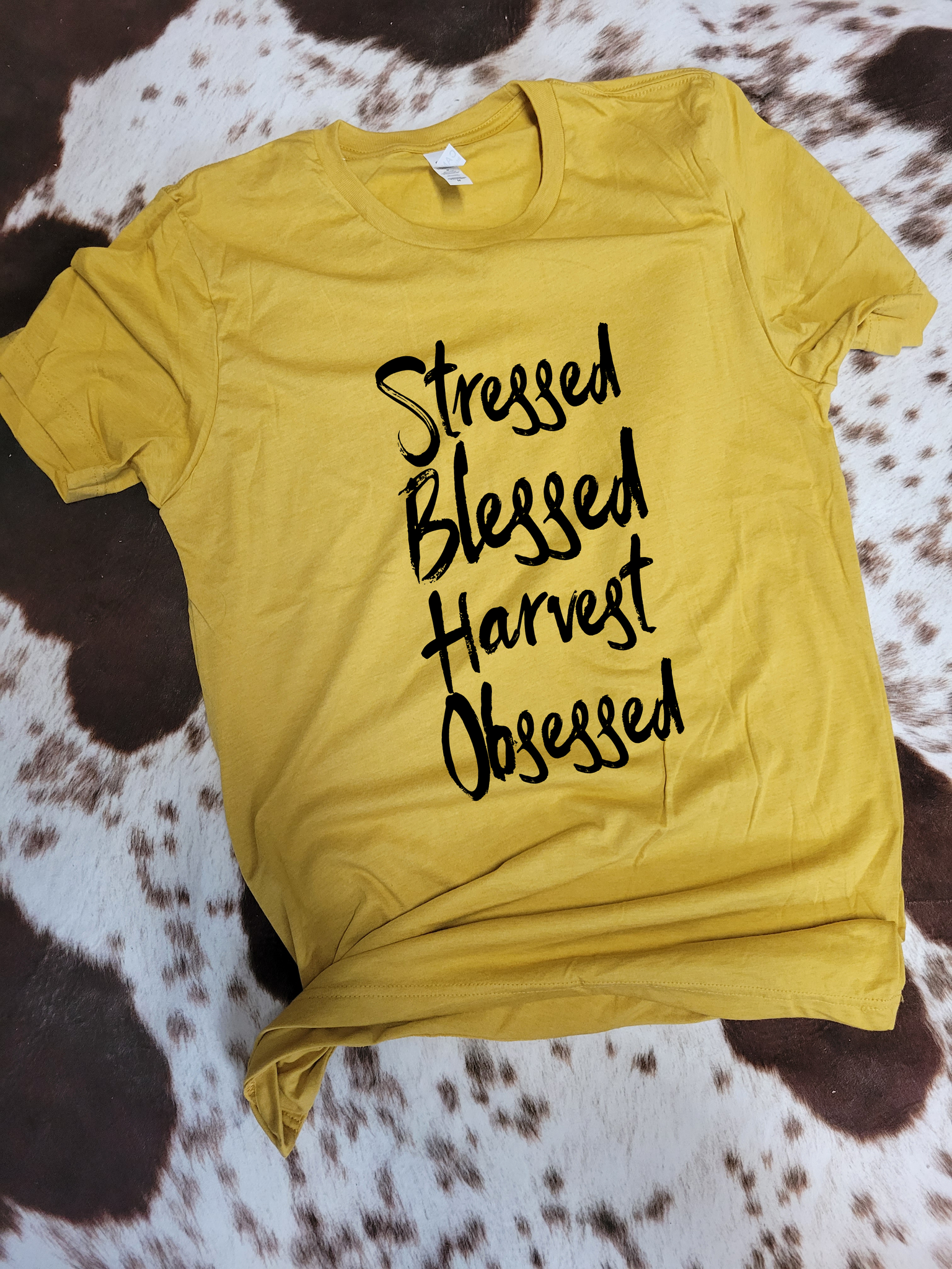 Stressed Blessed Harvest Obsessed